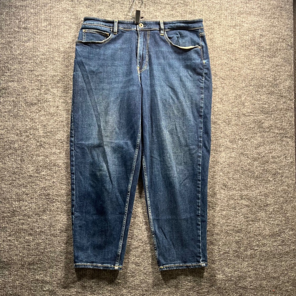 Guess Los Angeles Jacqueline Relaxed Jeans Blue Denim Size 31 Womens